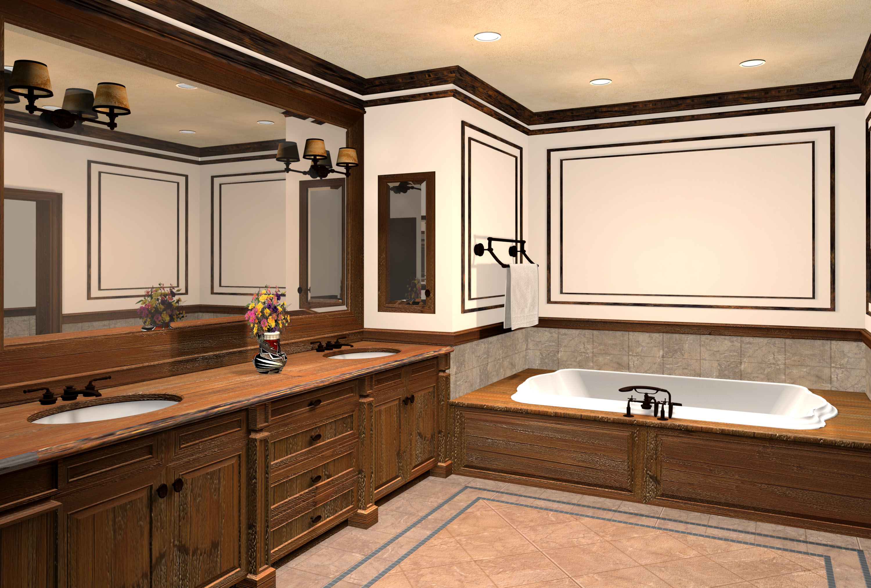 INTERIOR WALLPAPERS: Interior Bath